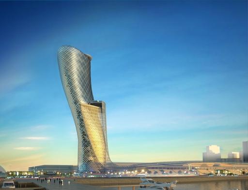 Обо всем - Capital Gate Abu Dhabi - здание с самым большим наклоном в мире