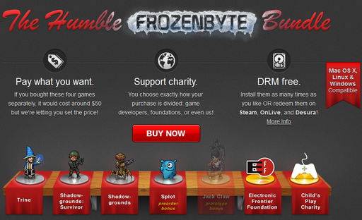 Обо всем - The Humble Frozenbyte Bundle - Цену игр устанавливаете сами