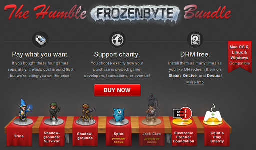 Обо всем - Humble Bundle возвращается:  5 игр от известной студии Frozenbyte - по свободной цене!